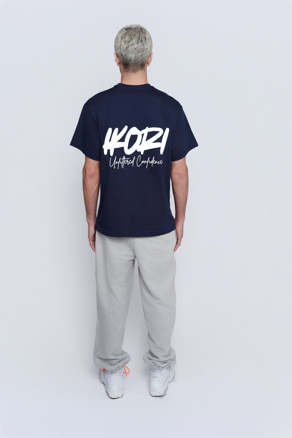 Grey Melange Trackpants